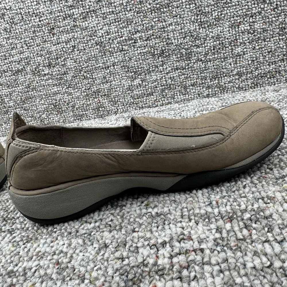 Merrell Primo Moc II Plateau Shoes Womens 9.5 Loafers Slip On Low Top Beige